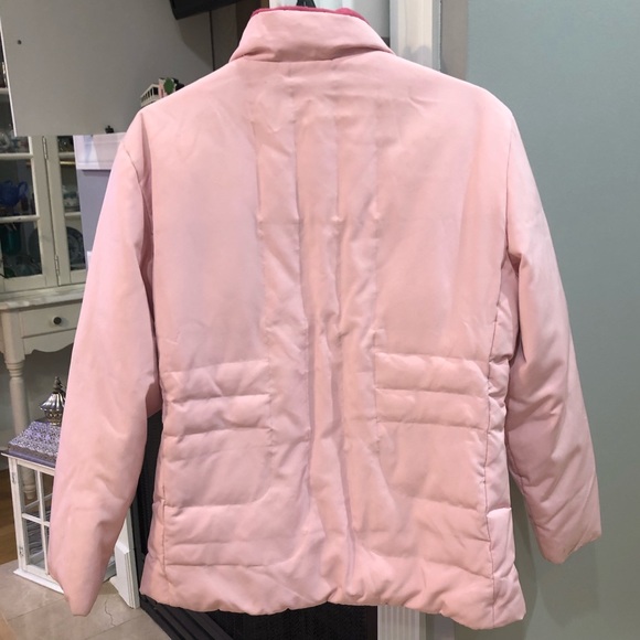 VINTAGE Y2K Liz Claiborne Puffer Warm Winter Lined Jacket Coat - Picture 4 of 9